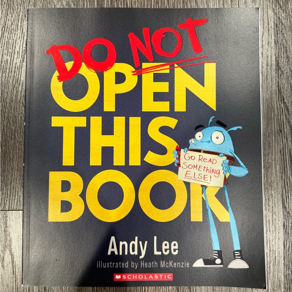 Scholastic Do Not Open This Book